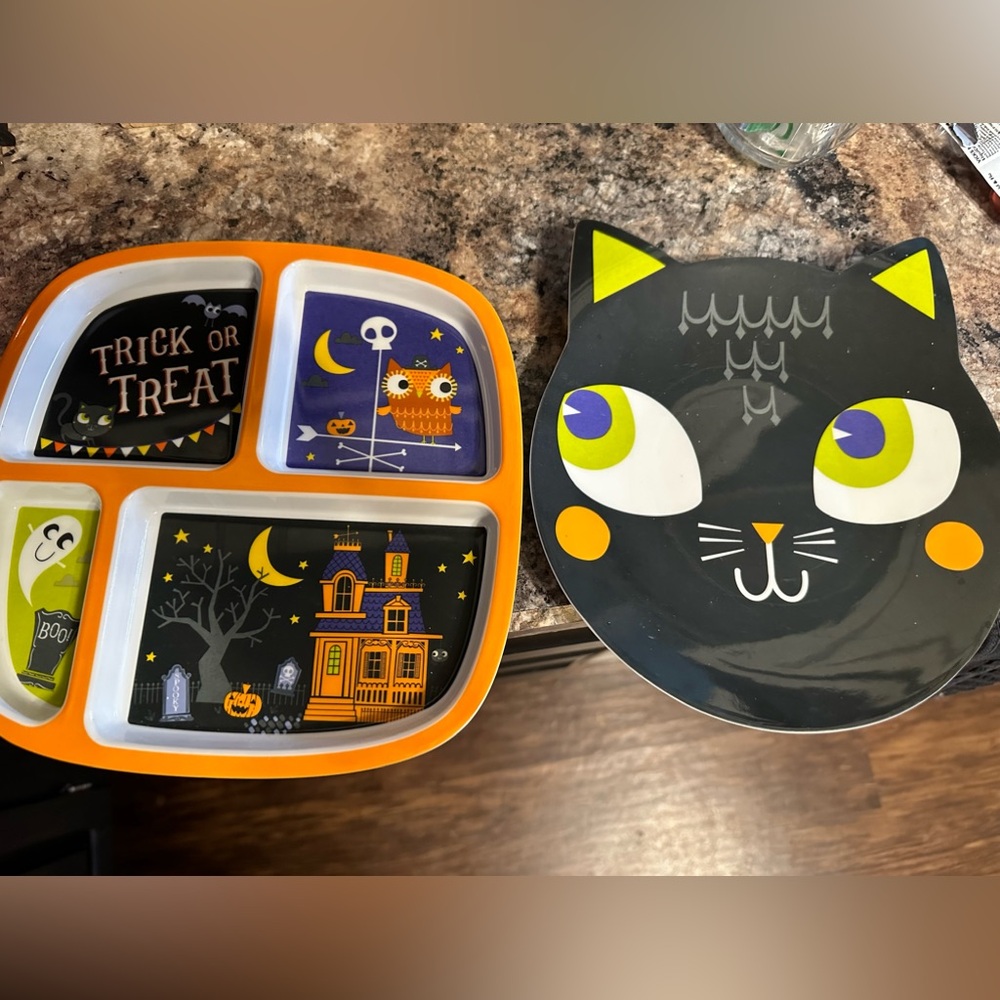 Halloween child dishes